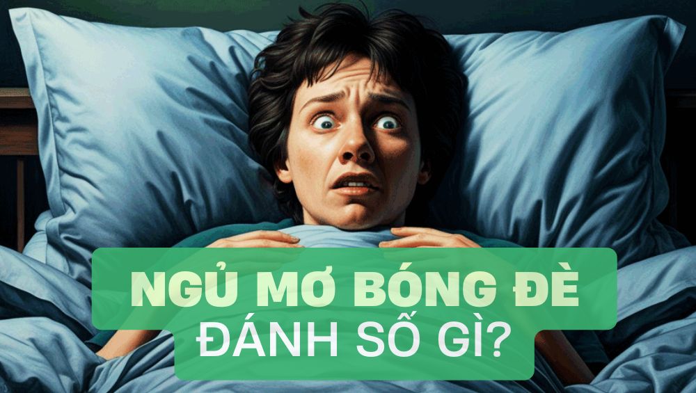  Ngủ mơ bị bóng đè đánh số gì?